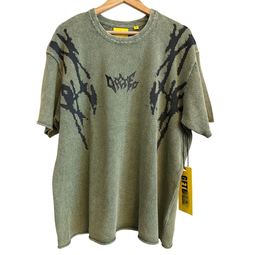 GFTD LA‎ Knit Graphic Tee/Sweater – Size L – Streetwear Grail 💣 - NWT